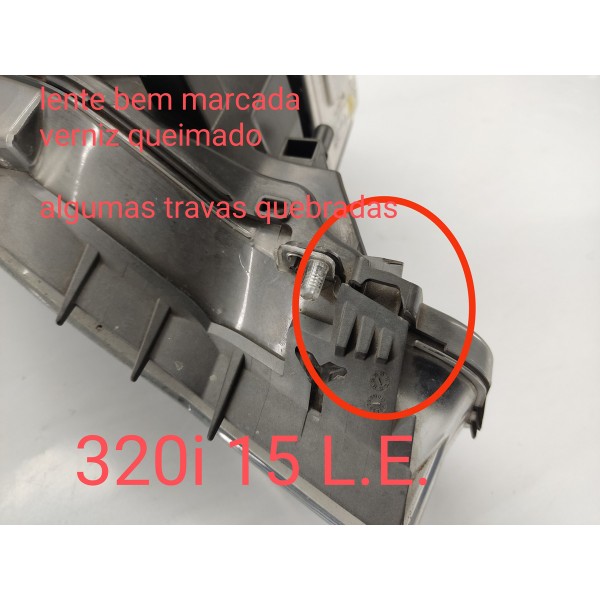 Farol Esquerdo Bmw 320i N20 2015 C/detalhes