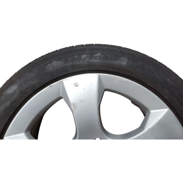 Roda Estepe R17 Peugeot 3008 1.6 Thp 2014