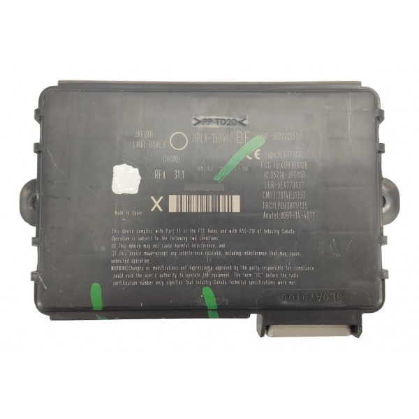 Modulo Keyless Velar 2.0 P300 2020 Hpla19h440bf