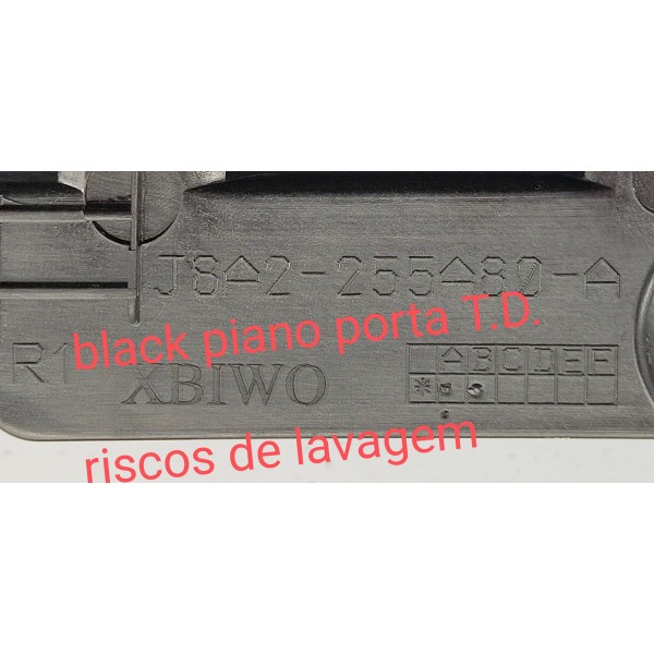 Acabamento Black Piano Porta T.d Velar 2.0 P300 2020