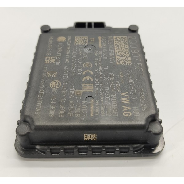 Modulo Sensor Radar Nivus Highline 2022 2q0907561j