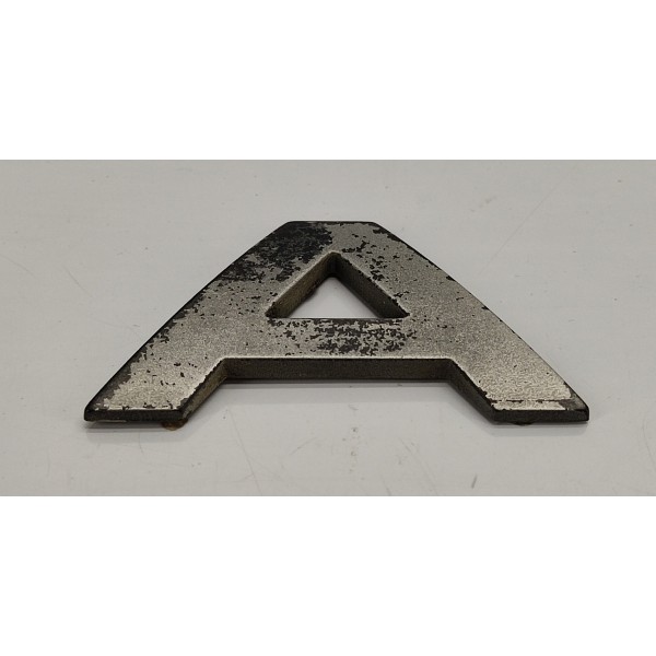 Emblema Letra A Capo Range Rover Sport 2009 Prateado Emblema Letra A Capo Range Rover Sport 2009 Prateado