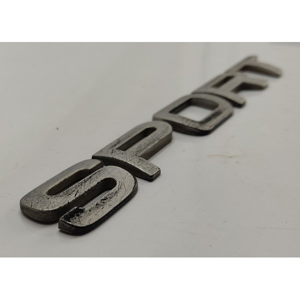Emblema Sport Tampa Traseira Range Rover Sport 2009 Prateado Emblema Sport Tampa Traseira Range Rover Sport 2009 Prateado