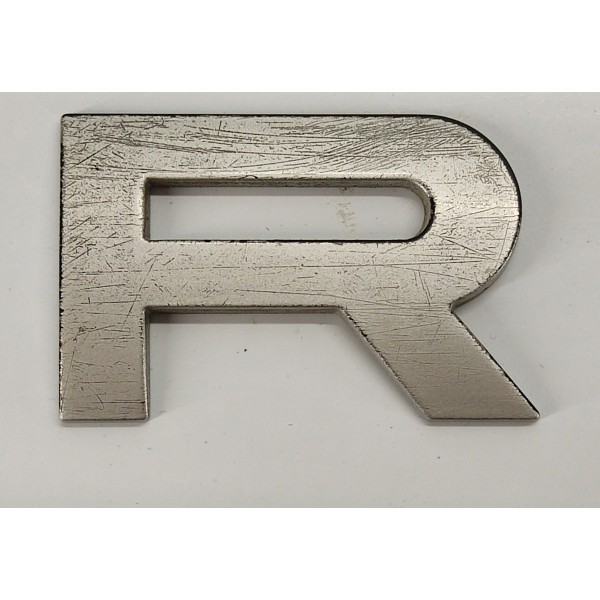 Emblema Letra R Tampa Traseira Range Rover Sport 2009 03