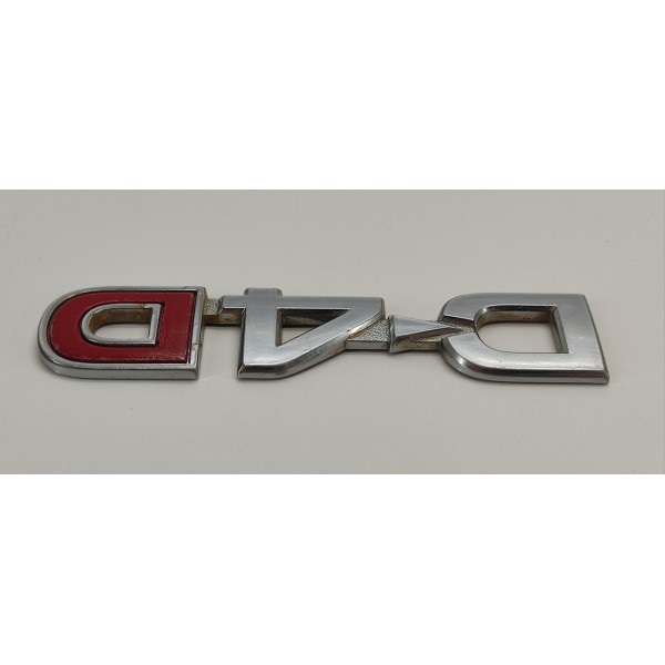 Emblema Porta D4d Toyota Hilux 3.0 2009 Prateado Emblema Porta D4d Toyota Hilux 3.0 2009 Prateado