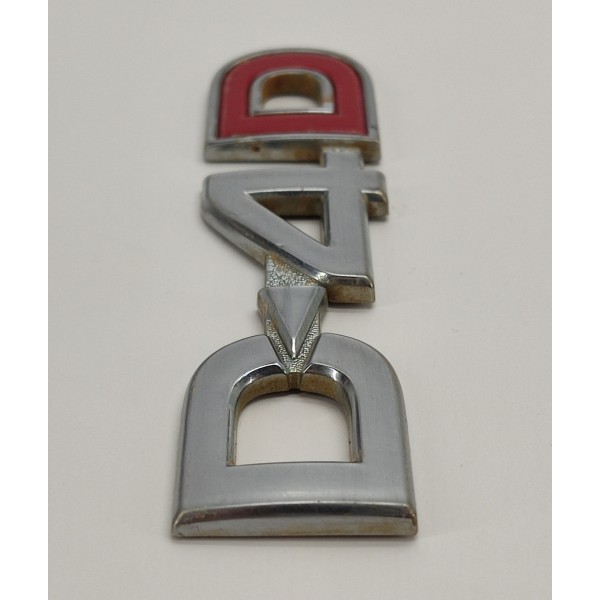 Emblema Porta D4d Toyota Hilux 3.0 2009 Prateado Emblema Porta D4d Toyota Hilux 3.0 2009 Prateado