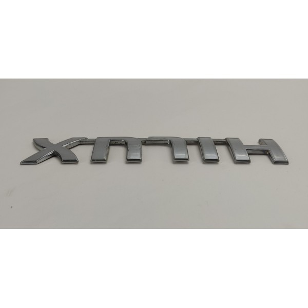 Emblema Letreiro Porta Toyota Hilux 3.0 2009 01 Prateado Emblema Letreiro Porta Toyota Hilux 3.0 2009 01 Prateado