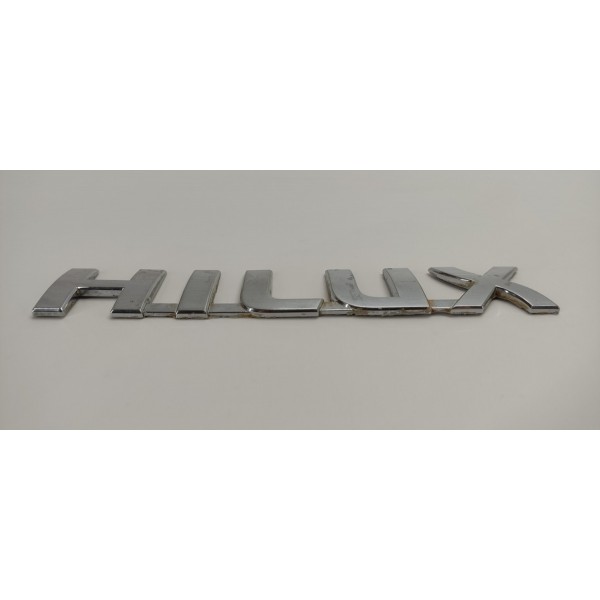Emblema Letreiro Porta Toyota Hilux 3.0 2009 02 Prateado Emblema Letreiro Porta Toyota Hilux 3.0 2009 02 Prateado