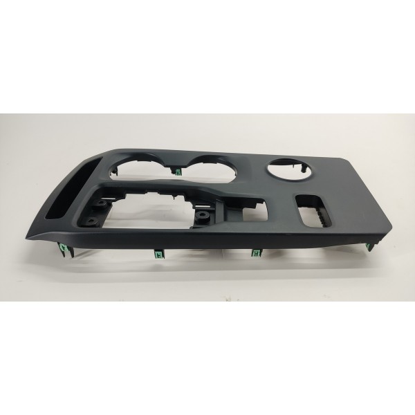 Moldura Console Marcha Porta Copo Ford Ranger Limited 2024 Preto