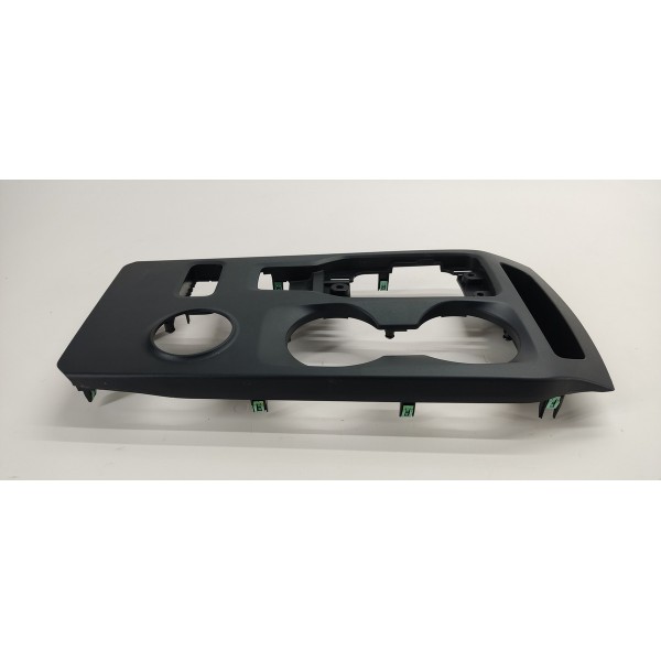 Moldura Console Marcha Porta Copo Ford Ranger Limited 2024 Preto
