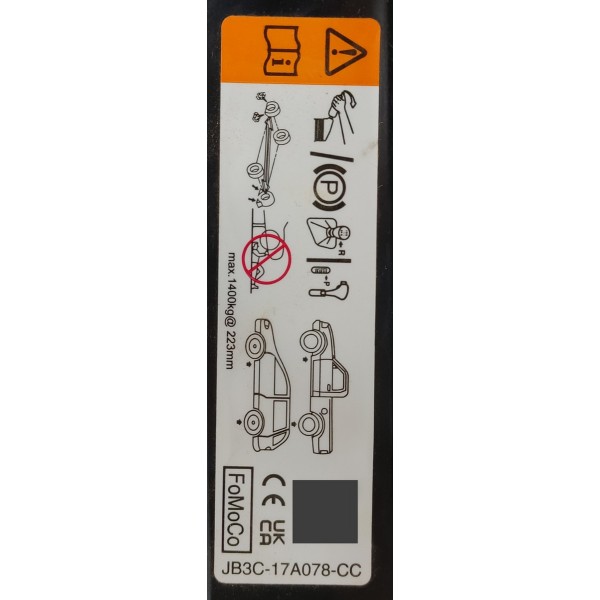 Kit Macaco Chave Roda Ford Ranger 2024