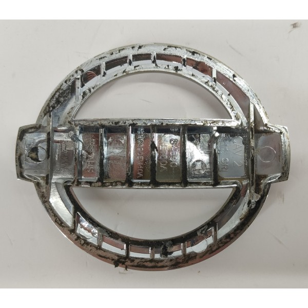 Emblema Tampa Traseira Nissan Sentra 2.0 2011 Prateado