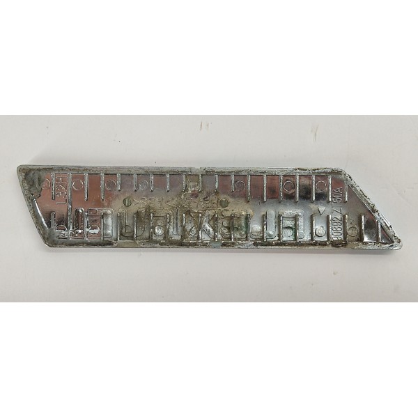 Emblema Flexfuel Tampa Traseira Nissan Sentra 2.0 2011 Prateado