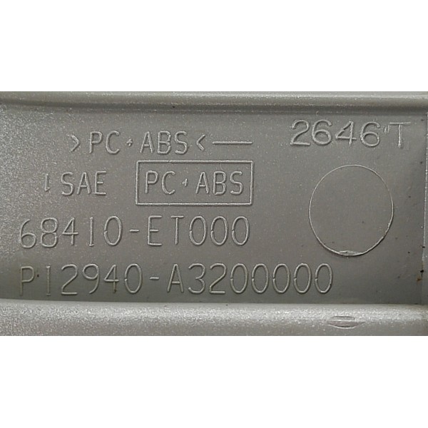 Friso Painel Nissan Sentra 2.0 2011 68410et000 Prateado