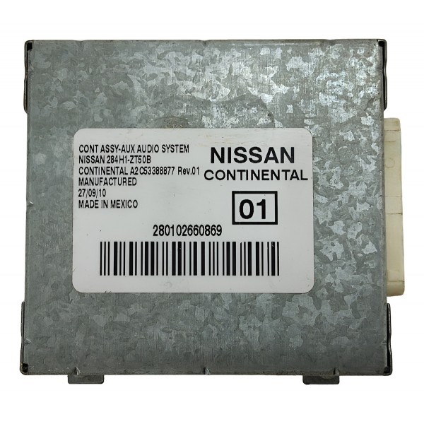 Modulo Amplificador Som Nissan Sentra 2.0 2011 284h1zt50b Preto