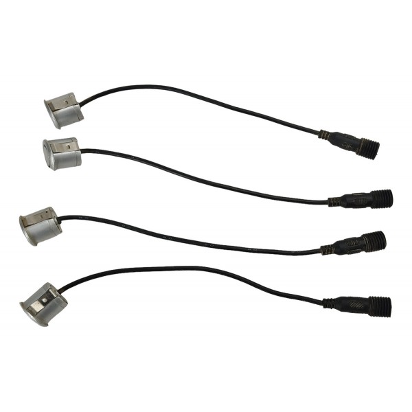 Jogo Sensor Estacionamento Traseiro Nissan Sentra 2.0 2011 Prateado