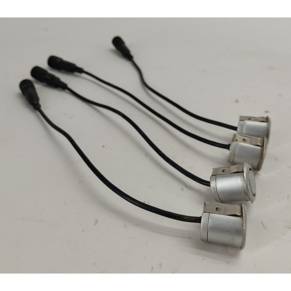 Jogo Sensor Estacionamento Traseiro Nissan Sentra 2.0 2011 Prateado