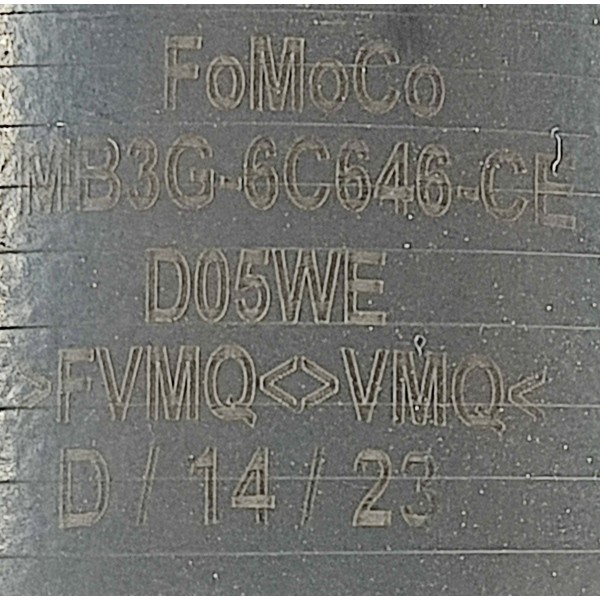 Mangueira Intercooler Ford Ranger Limited 2024 Mb3g6c646 Preto