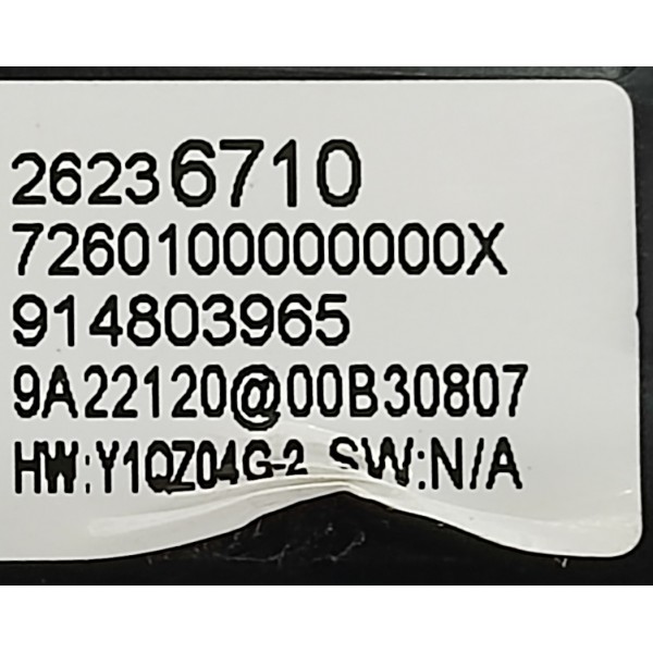 Botão Pista Alerta Trava Off Gm Tracker 1.2 Turbo 2023 Preto