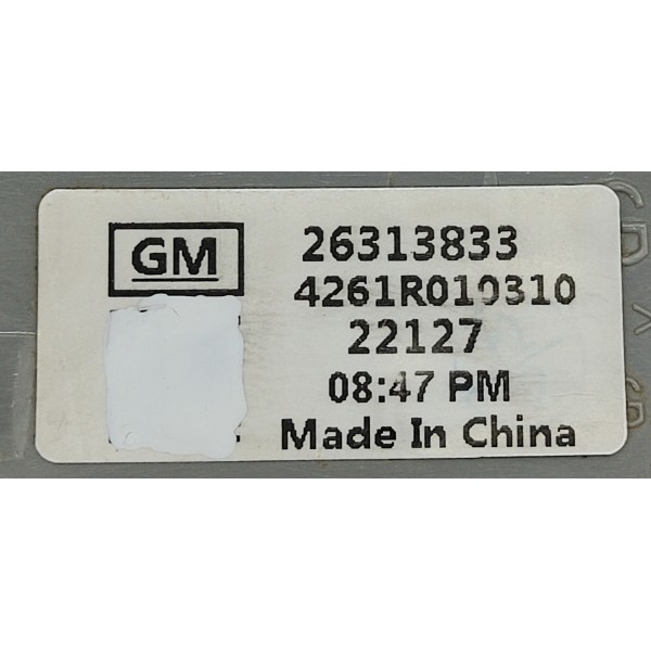 Refletor Olho Gato T.d Gm Tracker 1.2 Turbo 2023 26313833 Vermelho