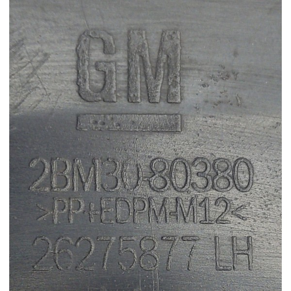 Acab. Lateral Paralama Carroceria T.e Tracker 1.2 Turbo 2023 Traseira Esquerda