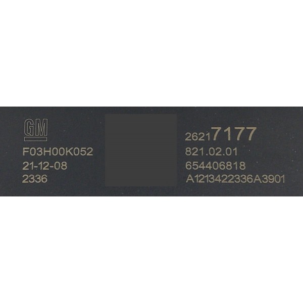 Sensor Chave Presença Gm Tracker 1.2 Turbo 2023 26217177 Preto