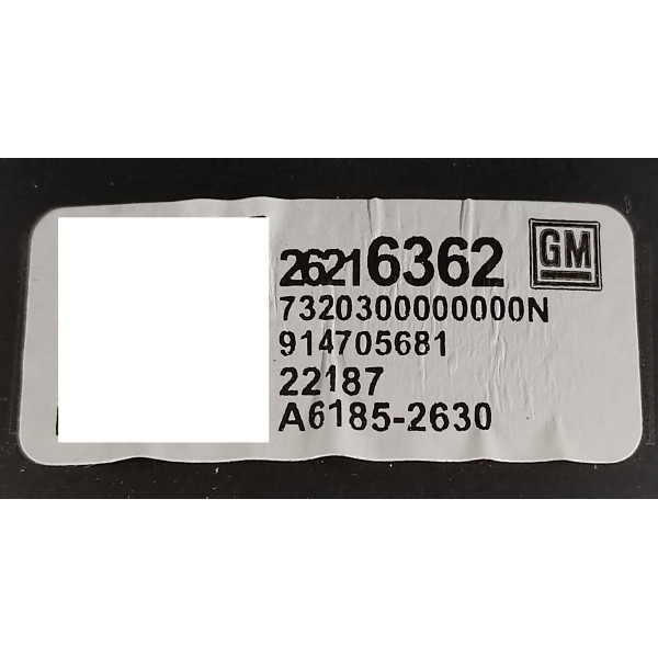 Auto Falante Porta D.d Gm Tracker 1.2 Turbo 2023 26216362 Preto