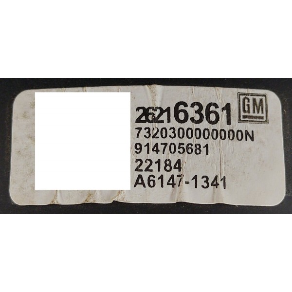 Auto Falante Porta Traseira Gm Tracker 1.2 2023 C/detalhe Preto