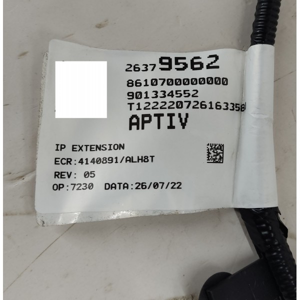 Chicote Teto Solar Gm Tracker 1.2 Turbo 2023 26379562