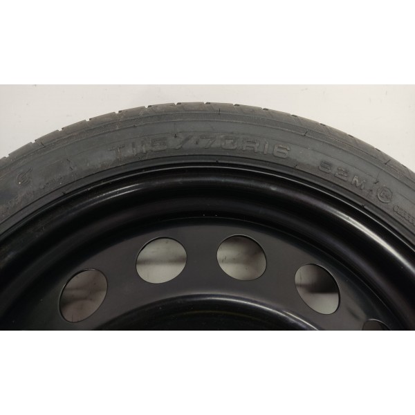 Estepe Aro R16 Chevrolet Tracker 1.2 2023 Preto