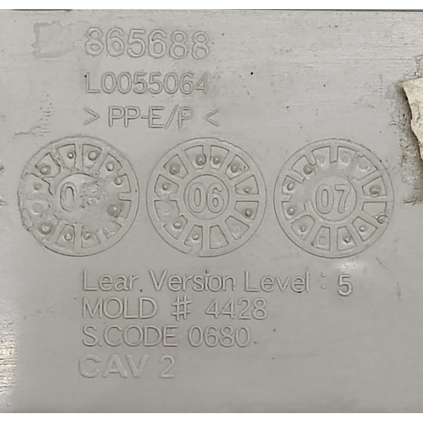 Acabamento Coluna L.e Nissan Sentra 2.0 2011