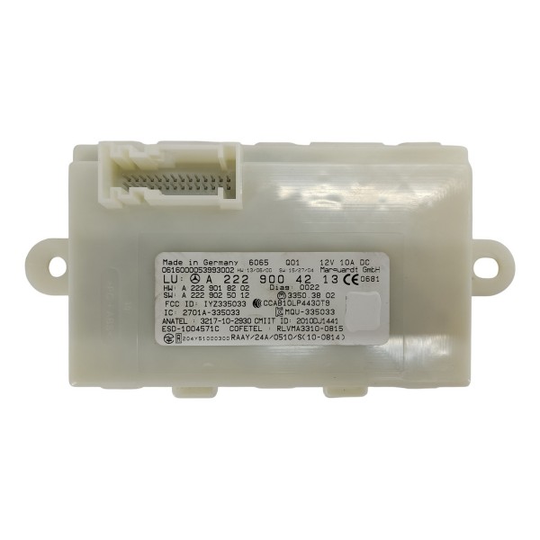 Modulo Chave Keyless Mercedes C180 1.6 2017 A2229004213
