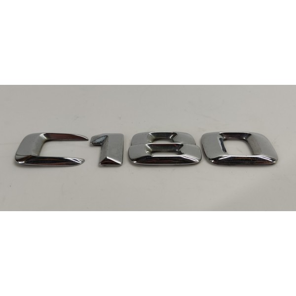 Emblema Tampa Traseira Mercedes C180 1.6 2017 Cinza