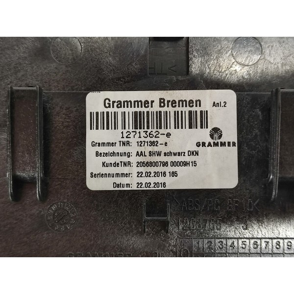 Apoio Braço Console Central Mercedes C180 1.6 2017 Preto