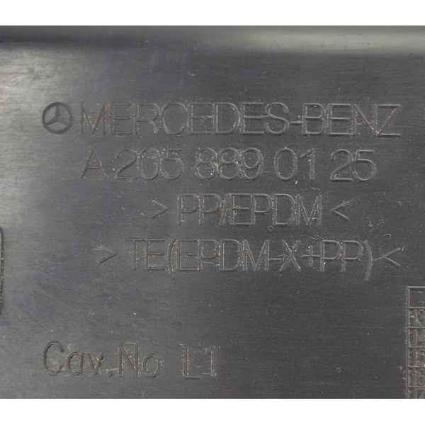 Guarda Pó Paralama D.e Mercedes C180 1.6 2017 A2058890125