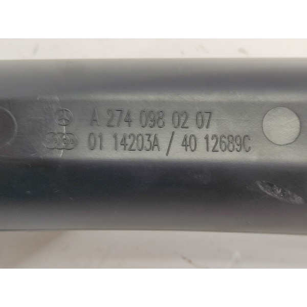 Cano Duto Intercooler Mercedes C180 1.6 2017 A2740980207