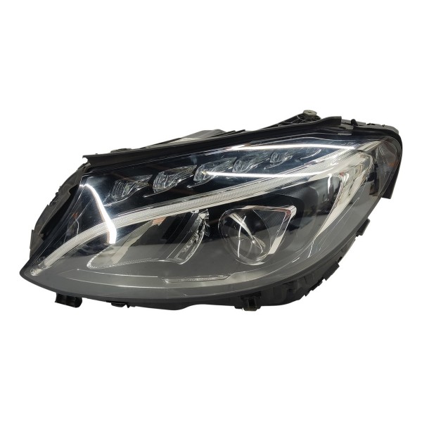 Farol D.e Mercedes C180 1.6 2017 Detalhe A2059062302 Esquerdo/motorista