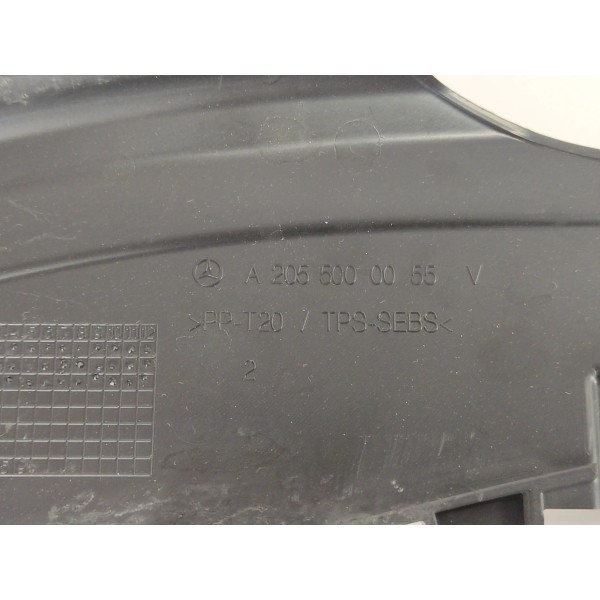 Acabamento Superior Painel Mercedes C180 2017 A2055000055 Preto Desenho