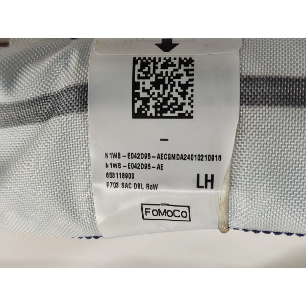 Cortina Teto Esquerdo Ranger 3.0 V6 2025 Xls N1wbe042d95 Branco