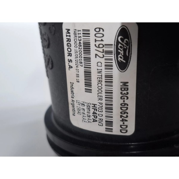 Radiador Intercooler Ranger 3.0 V6 2025 Xls C/detalhe