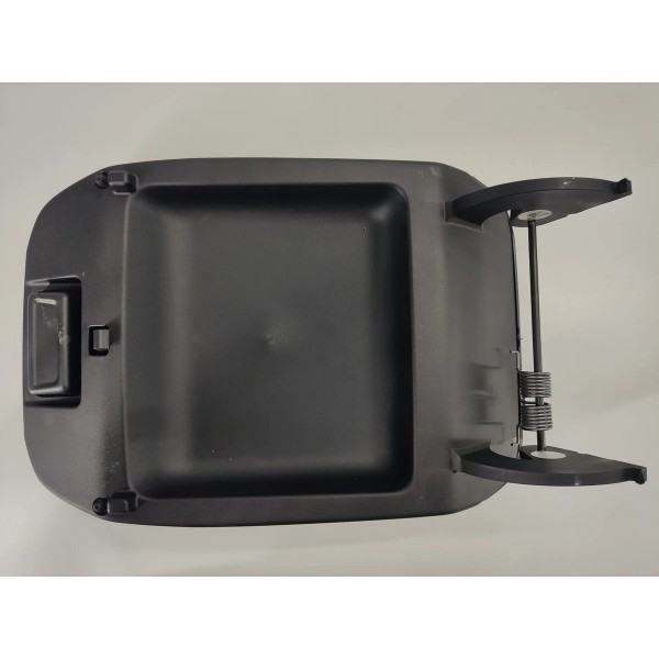 Apoio Braço Console Ranger 3.0 V6 2025 Xls Detalhe Arranhado Preto