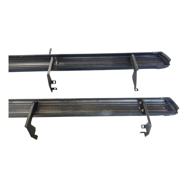 Par Estribo Ford Ranger 3.0 V6 2025 Xls Preto