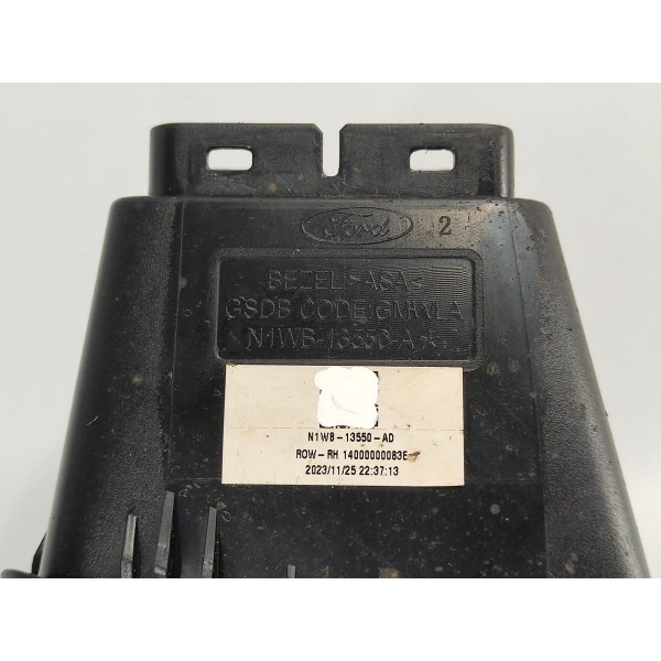 Moldura Luz Placa Ranger 3.0 V6 2025 Xls N1wb13550