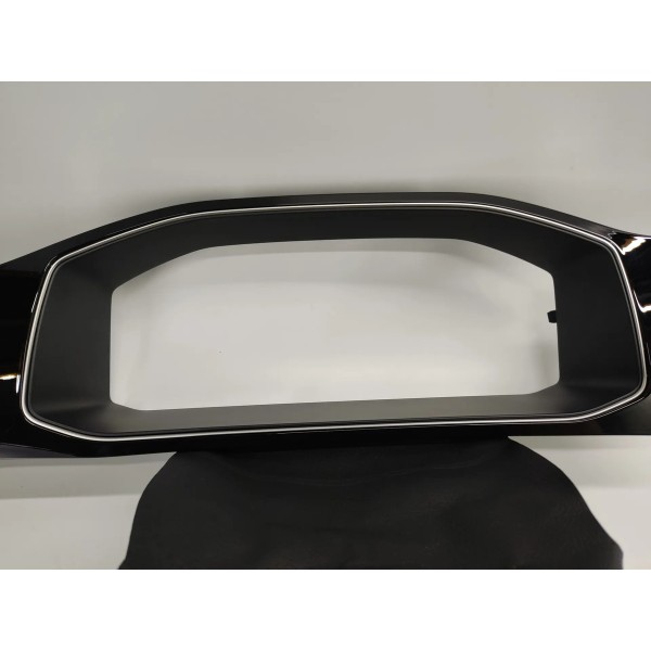 Moldura Painel Instrumento Jetta Gli 2026 17b858019e Preto