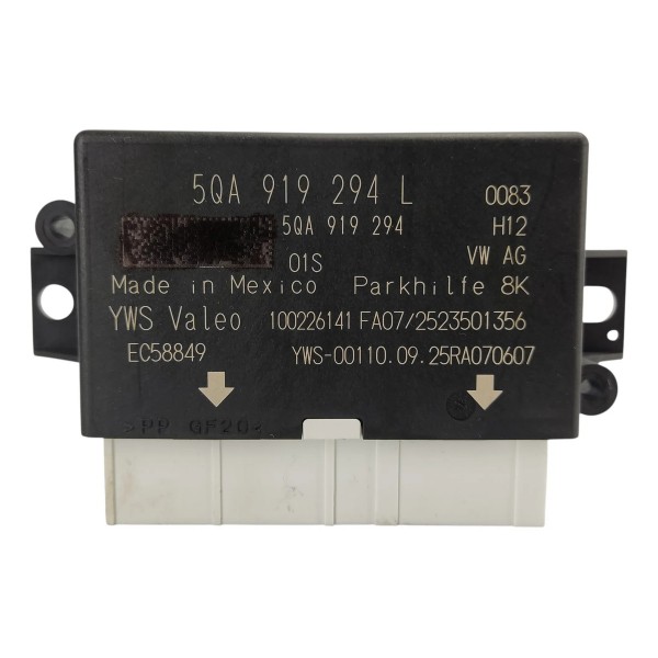 Modulo Estacionamento Volkswagen Jetta Gli 2026 5qa919294l Preto