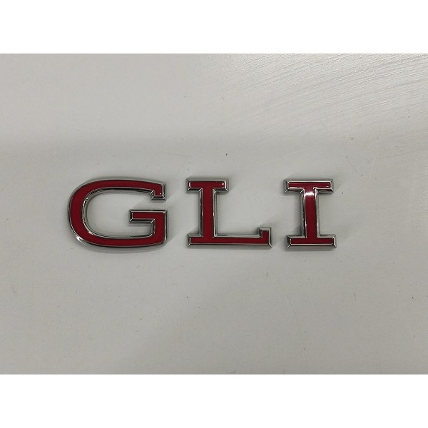 Emblema Porta Gli Volkswagen Jetta Gli 2026 Vermelho