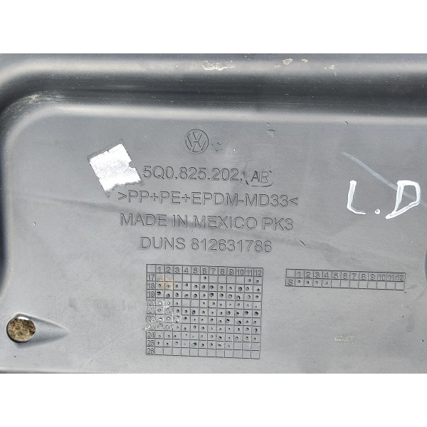 Protetor Assoalho L.d Volkswagen Jetta Gli 2026 5q0825202
