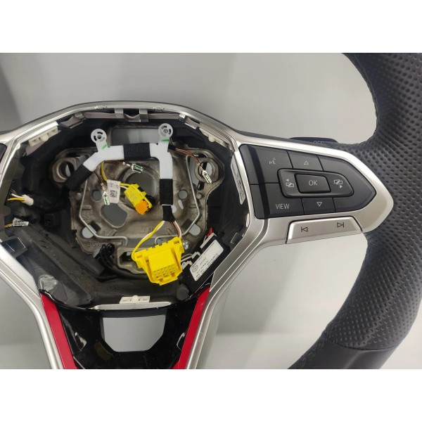 Volante Direçao Volkswagen Jetta Gli 2026 Preto