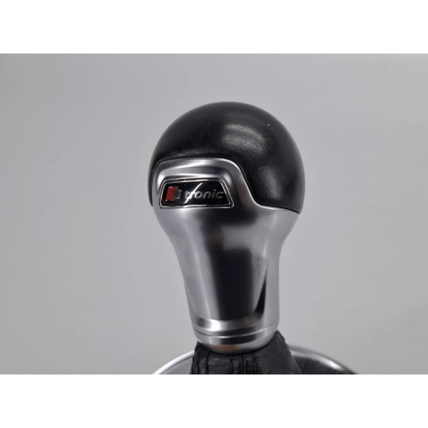 Manopla Coifa Alavanca Marcha Audi Tt Coupe 2016 Preto