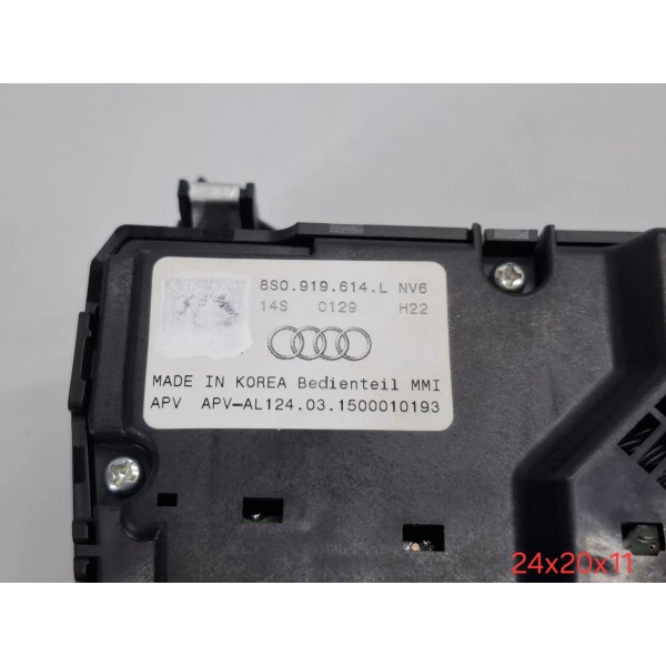 Botão Multimidia Navegação Audi Tt Coupe 2016 8s0919614l